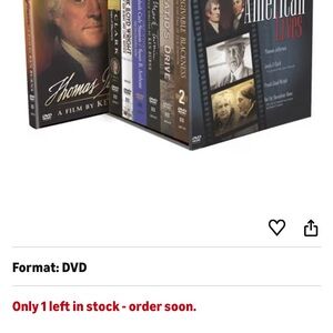 American Lives Historical DVD Set